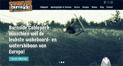 Desktop Screenshot of burnsidecablepark.nl
